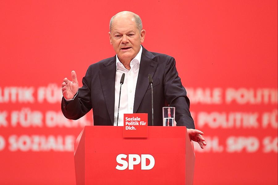 Olaf Scholz verteidigt Ampel-Koalition und Modernisierung trotz späterem Bruch