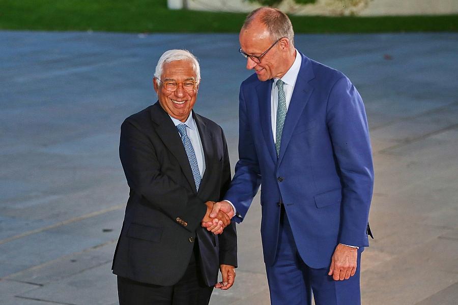Merz und Costa beraten über Verteidigung und Wettbewerbsfähigkeit Europas