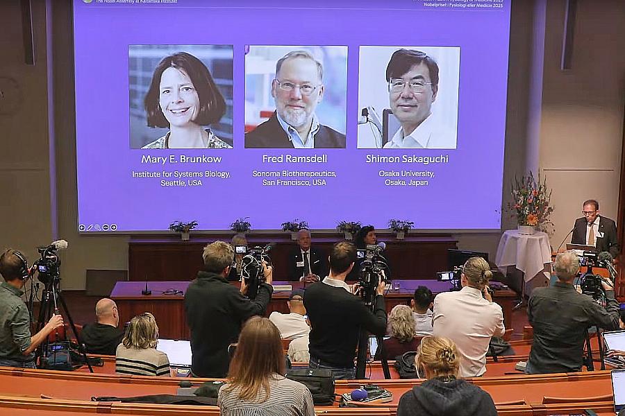 Nobelpreis für Medizin 2025: Brunkow, Ramsdell und Sakaguchi erhalten Auszeichnung für Forschung zur peripheren Immuntoleranz