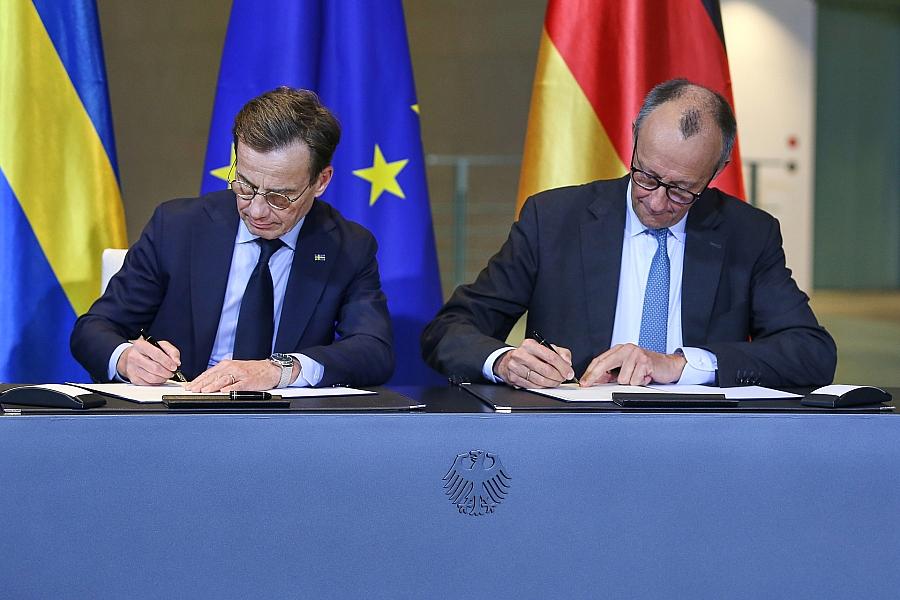 Deutschland und Schweden intensivieren Zusammenarbeit in Sicherheitspolitik und gegen irreguläre Migration