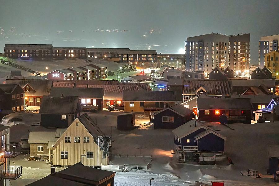 Nuuk auf Grönland am 18.01.2026