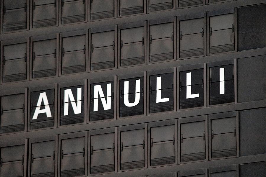 Annullierter Flug (Archiv)