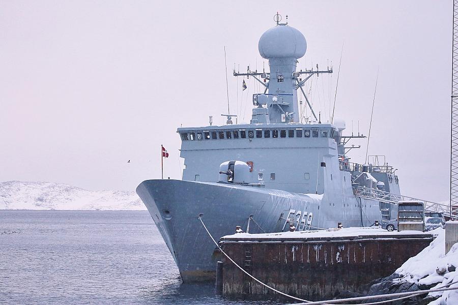 Dänisches Kriegsschiff in Grönland (Archiv)
