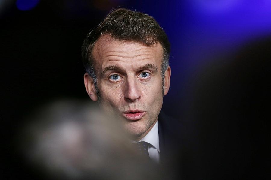 Emmanuel Macron (Archiv)