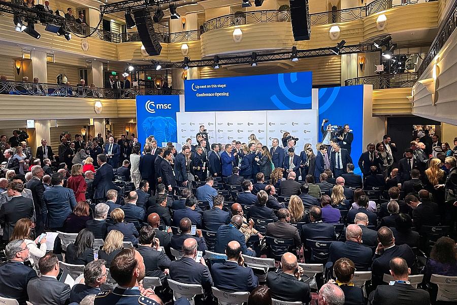Münchner Sicherheitskonferenz am 13.02.2026