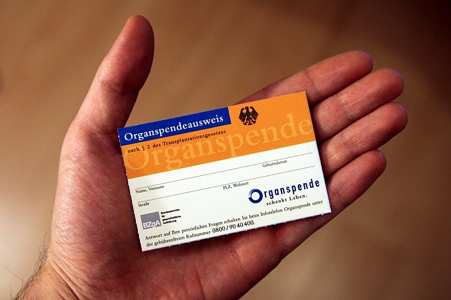 Organspenderegister: Patientenschützer kritisieren Rückzieher der Bundesregierung bei Ausweitung der Eintragungsmöglichkeiten