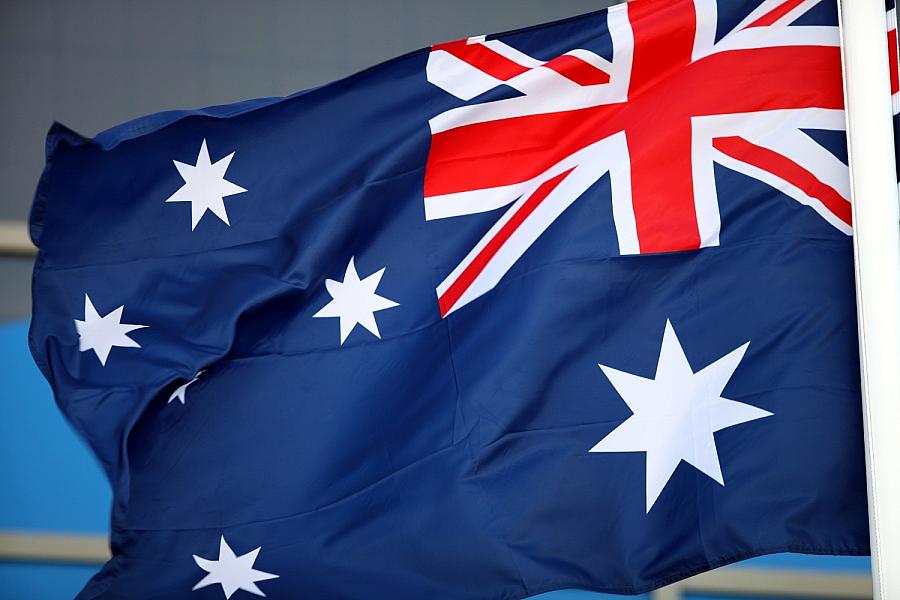 Fahne von Australien (Archiv)