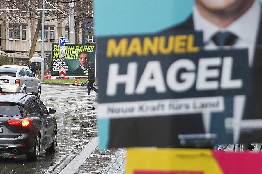 Wahlplakate zur Landtagswahl in Baden-Württemberg (Archiv)