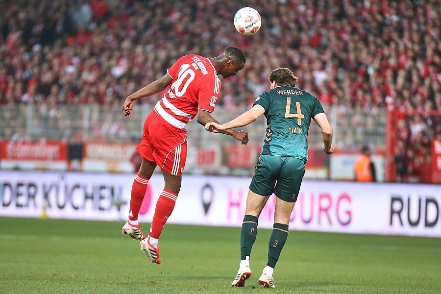 Werder Bremen dreht Spiel gegen Union Berlin nach Roter Karte und siegt 4:1