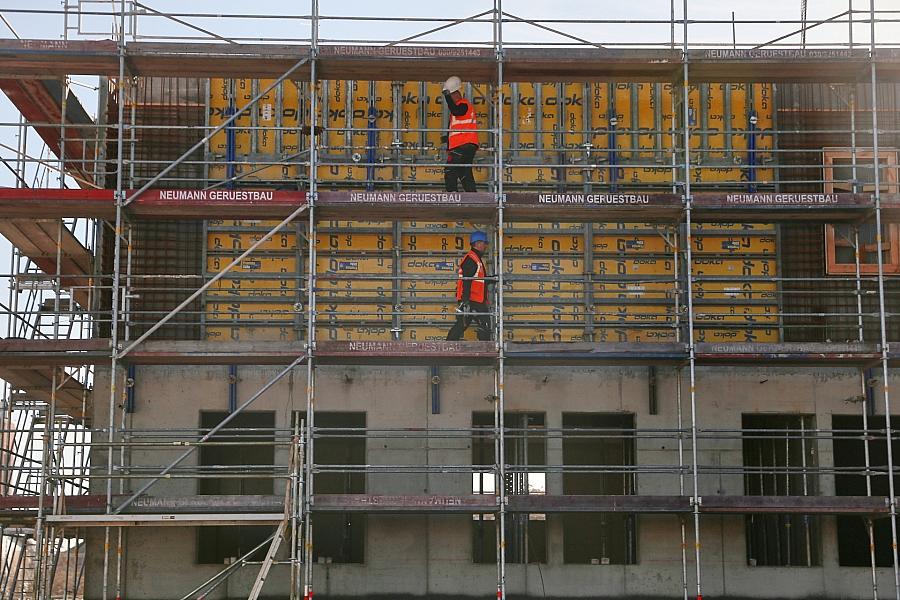 Deutsches Bruttoinlandsprodukt legt zu Jahresbeginn zu