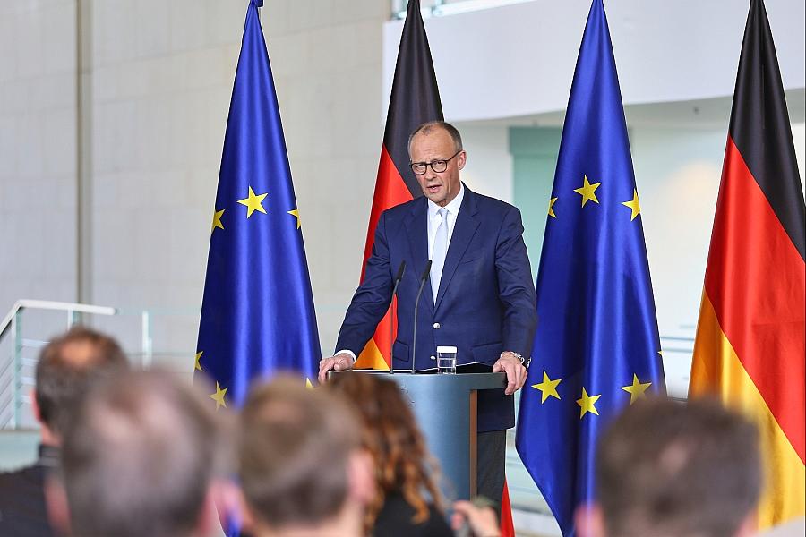 Friedrich Merz am 09.04.2026