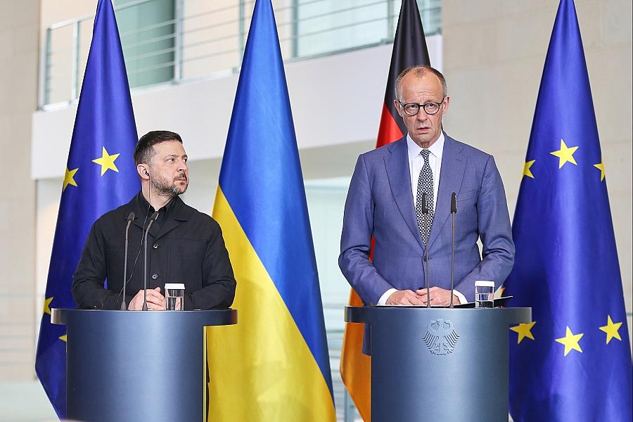 Deutschland und Ukraine beschließen „strategische Partnerschaft“