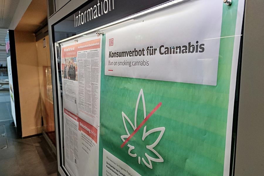 Cannabis-Verbot bei der Deutschen Bahn (Archiv)