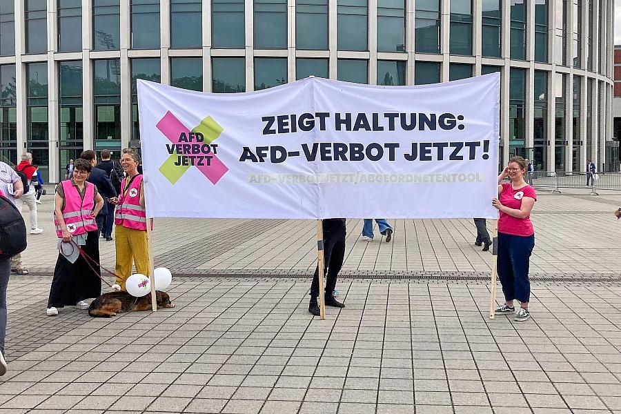 Protest für AfD-Verbot (Archiv)