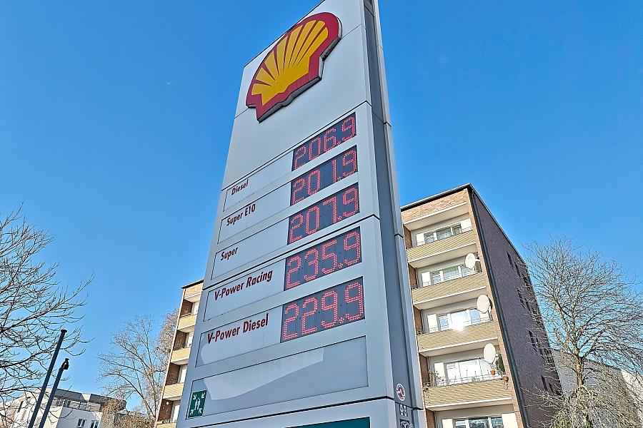 Shell-Tankstelle (Archiv)