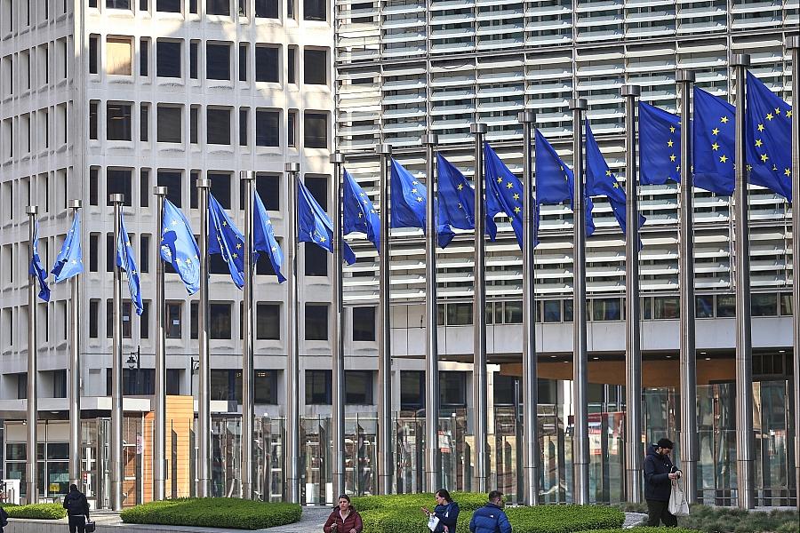 EU-Fahnen (Archiv)