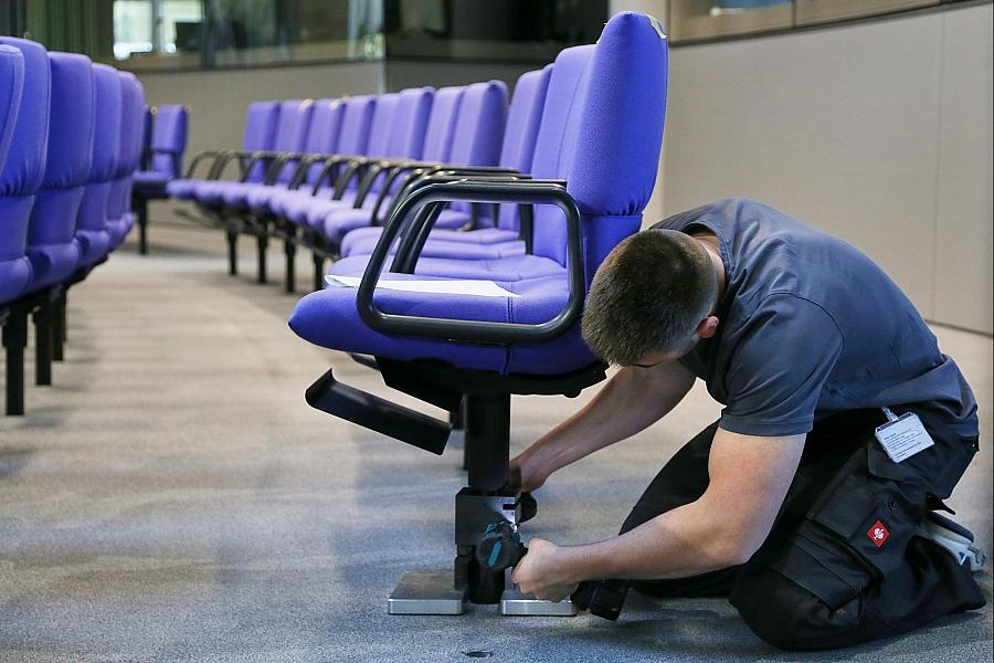 Umbauarbeiten im Bundestag (Archiv)