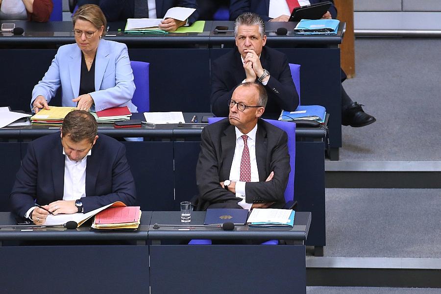 Hubig, Frei, Klingbeil, Merz (Archiv)
