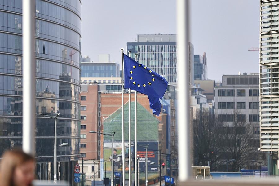 EU-Fahnen (Archiv)