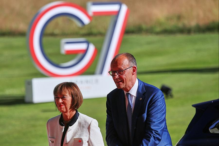 G7-Gipfel in Évian-les-Bains: Merz stellt deutsche Beteiligung an Hormus-Mission in Aussicht