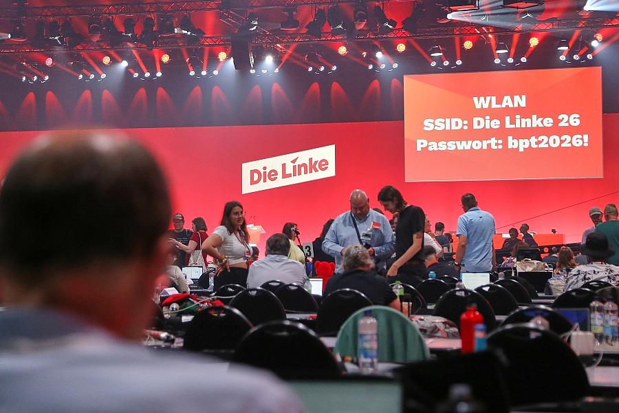Parteitag der Linkspartei am 19.06.2026