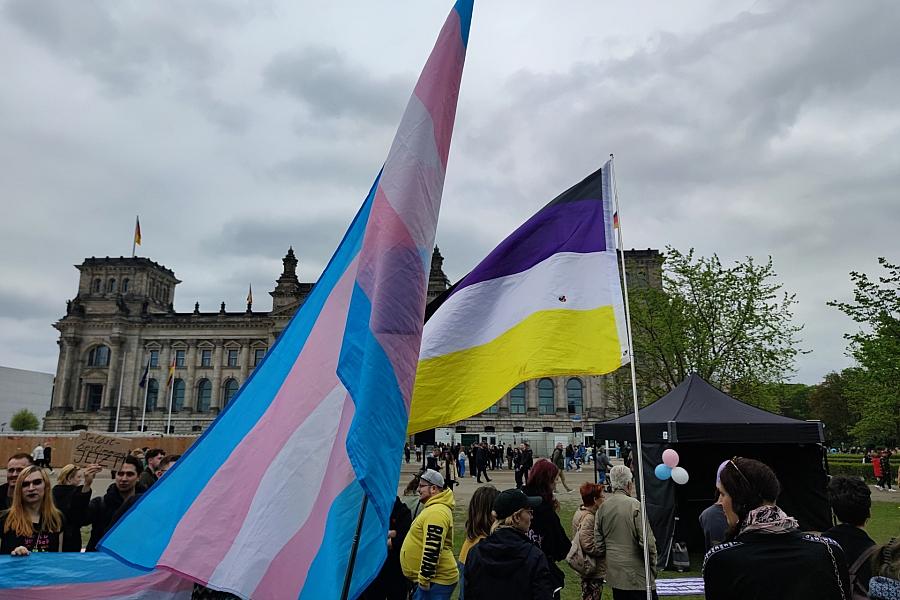 Protest für das Selbstbestimmungsgesetz (Archiv)