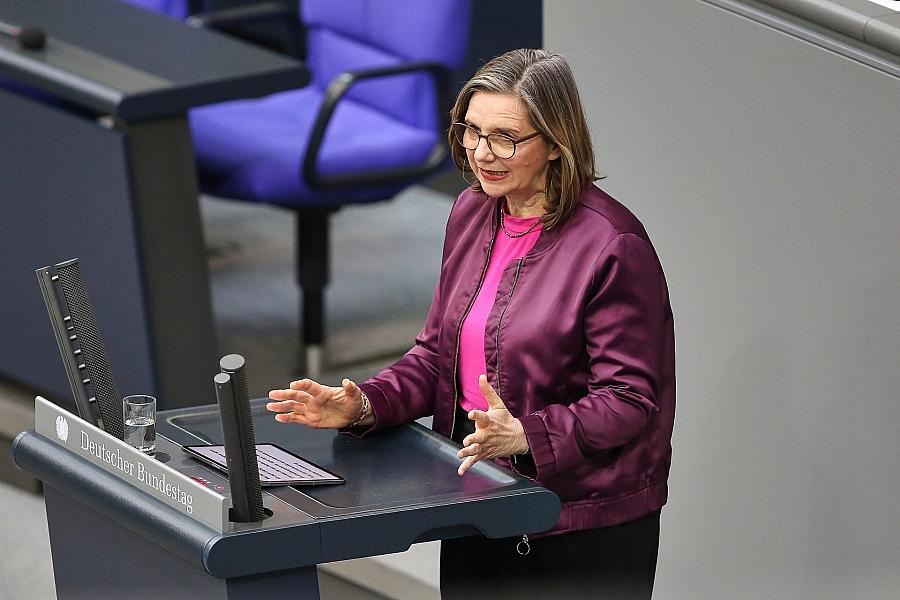 Grünen-Politikerin Göring-Eckardt: Friedlicher Protest in Erfurt gegen AfD-Bundesparteitag