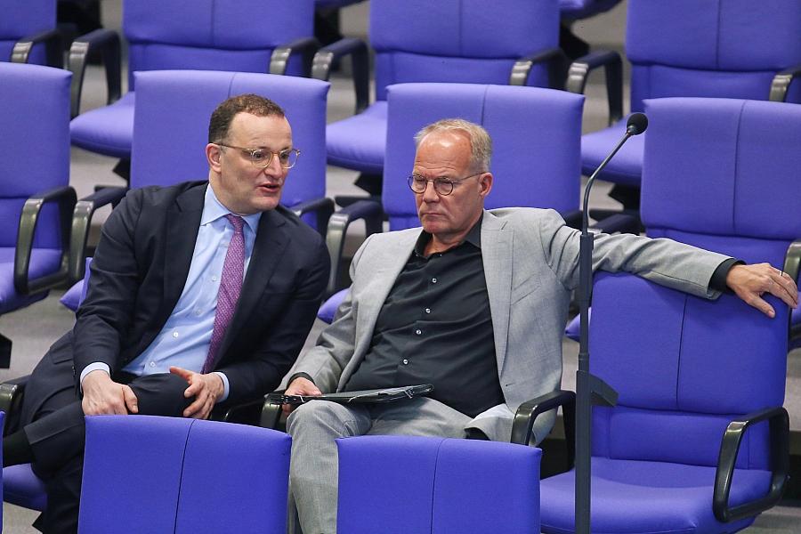 Jens Spahn lobt Vertrauensverhältnis zu SPD-Fraktionschef Matthias Miersch