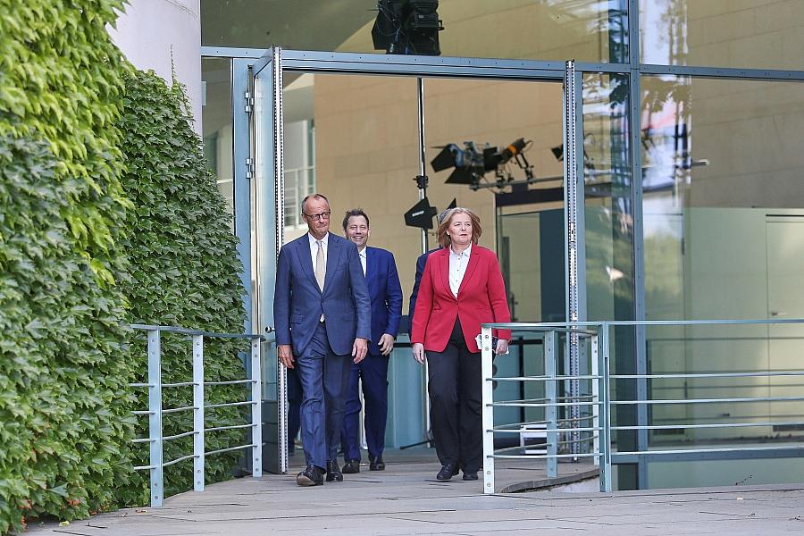 Pressekonferenz nach Koalitionsausschuss am 02.07.2026