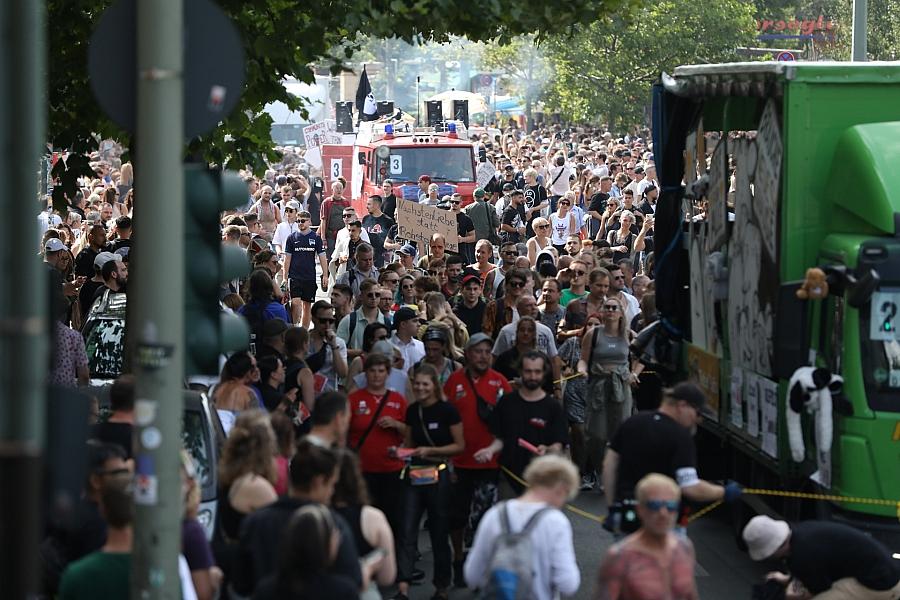 Techno-Parade "Zug der Liebe" im Jahr 2023 (Archiv)