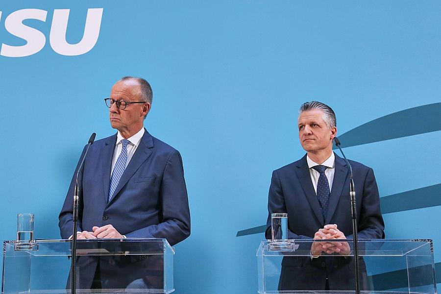 Friedrich Merz und Thorsten Frei (Archiv)
