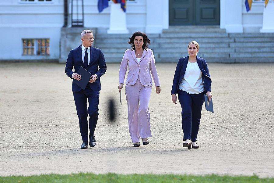 Kabinettsklausur in Neuhardenberg: Koalition zeigt sich harmonisch