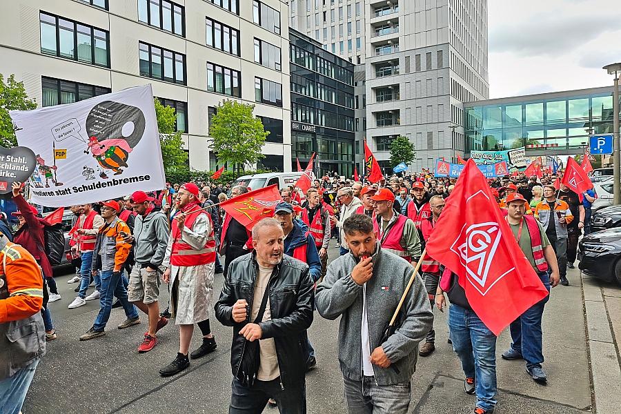 Stahldemo der IG Metall (Archiv)