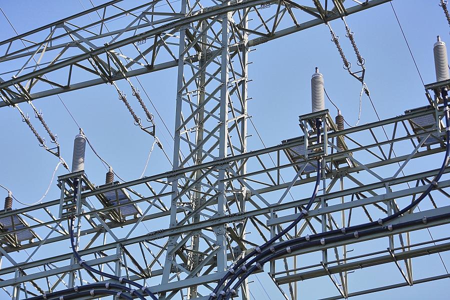 Strommast der Energieinfrastruktur (Archiv)