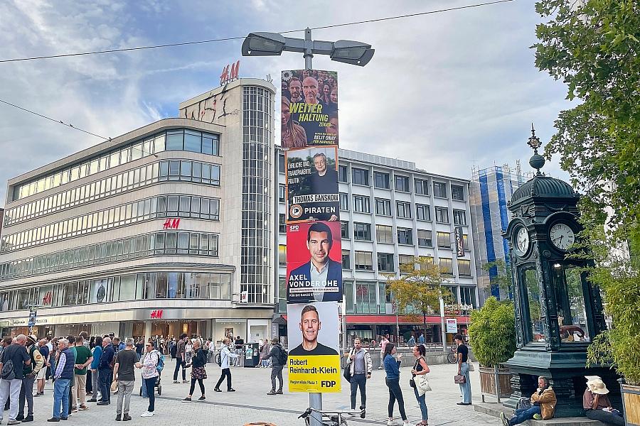 Wahlplakate für die Kommunalwahlen 2026 (Archiv)