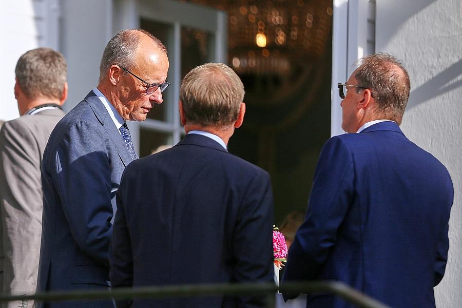 Friedrich Merz, Johann Wadephul und Alexander Dobrindt (Archiv)