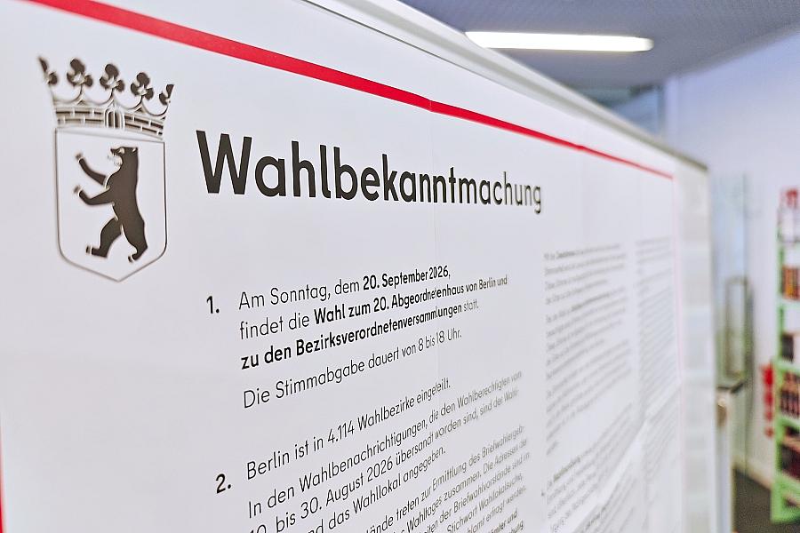 Berliner Landeswahlleiter meldet etwas höhere Wahlbeteiligung