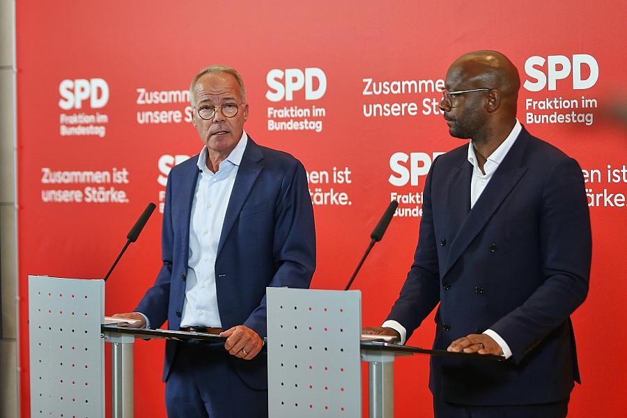 Matthias Miersch und Armand Zorn am 22.09.2026
