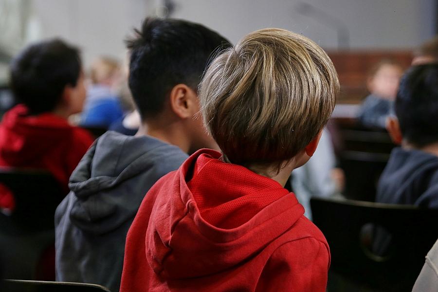Kinder in einer Schule (Archiv)