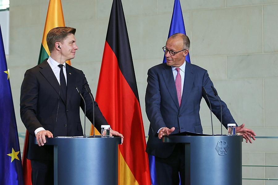 Merz betont bei Litauen-Besuch: Sicherheit des Baltikums ist Sicherheit Deutschlands