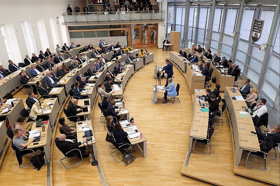 Landtagssitzung in Sachsen-Anhalt am 14.10.2026